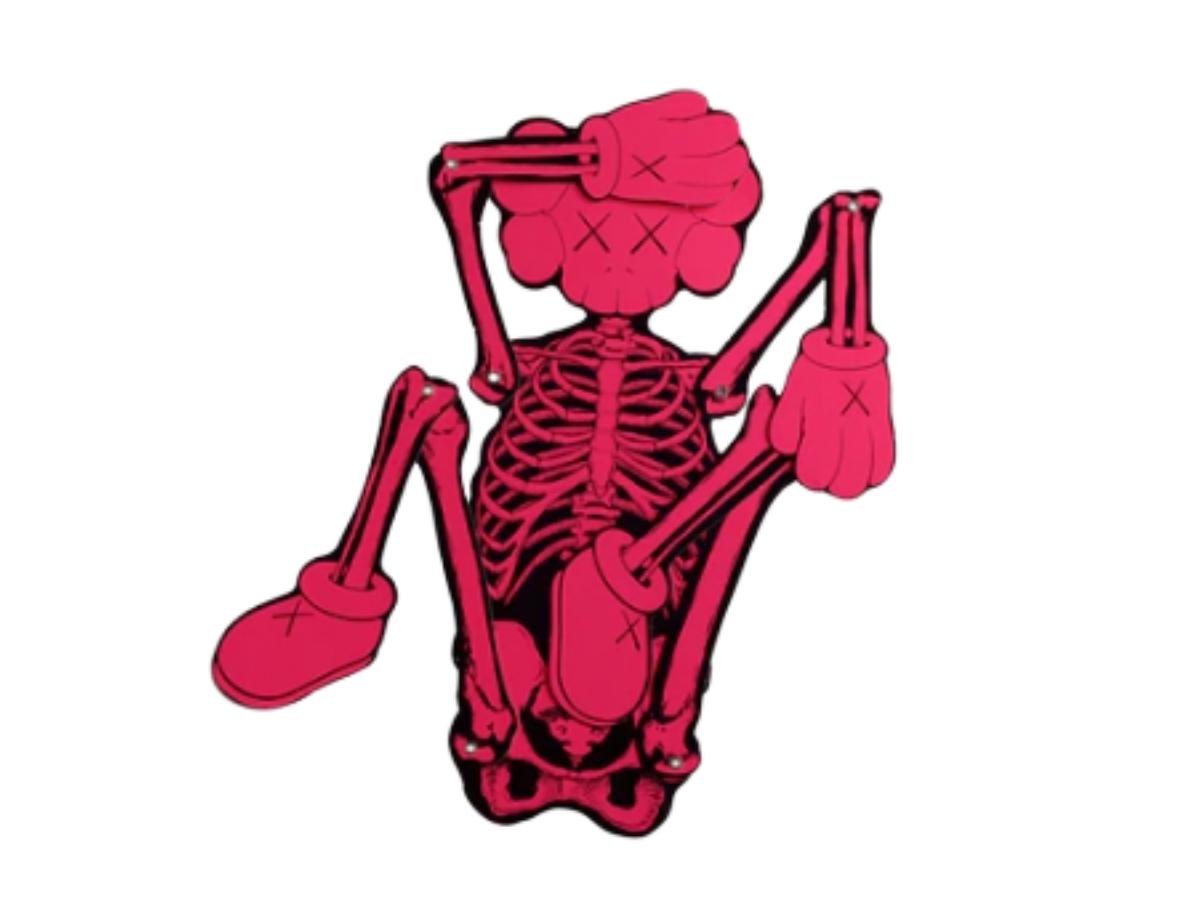 ポスター KAWS Skeleton Board Cutout Ornament ポスター KAWS Skeleton Board Cutout Ornament KAWS Skeleton