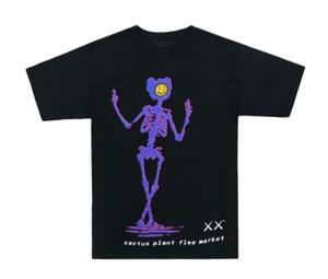 Kaws X Cactus Plant Flea Market T-Shirt Black