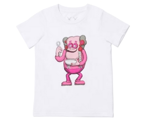 Buy Kaws x Monsters Franken Berry Kids T-Shirt White at Sasom – Authentic and Ready to Ship