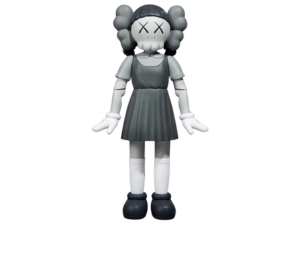 Buy Kaws x Squid game YOUNG-HEE Figure (Monotone) at Sasom – Authentic and Ready to Ship
