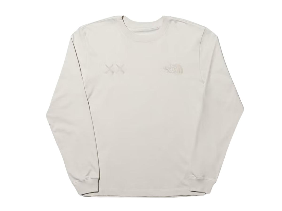 The north face white 2025 long sleeve