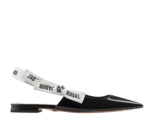 Buy Dior J'Adior Slingback Flat Black at Sasom – Authentic and Ready to Ship