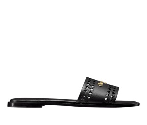 Buy Dior D-Lane Slide Black Calfskin with Openwork Microcannage Motif Black (W) at Sasom – Authentic and Ready to Ship