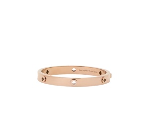 Buy Katespade Spot The Spade Studded Hinged Bangle Rose Gold at Sasom – Authentic and Ready to Ship