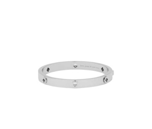 Buy Katespade Spot The Spade Studded Hinged Bangle Silver at Sasom – Authentic and Ready to Ship