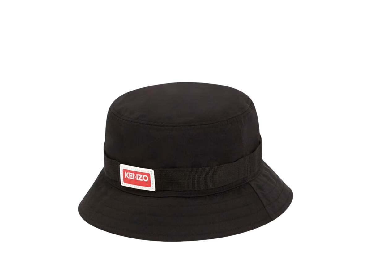 Kenzo Nigo Jungle Bucket Hat Black