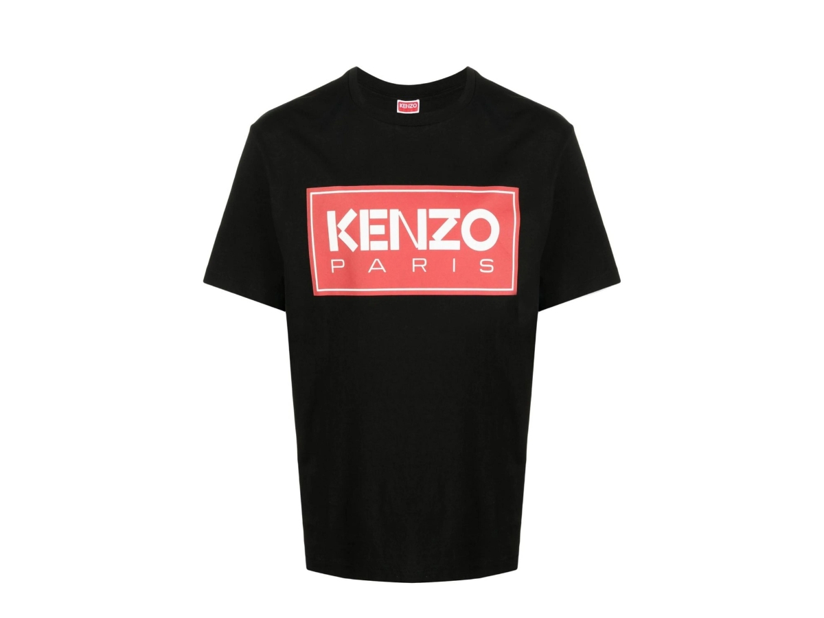 Kenzo Paris Classic T-Shirt Black-Red