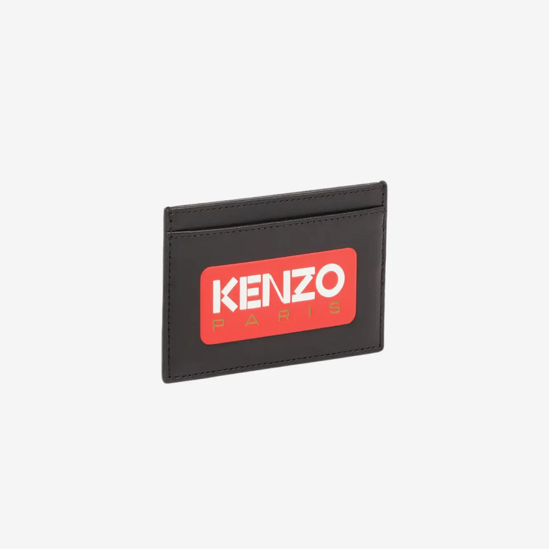 Kenzo Paris Leather Card Holder Black