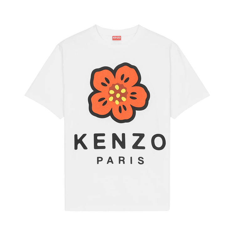 ช้อป Kenzo Pixel Oversize Tee 'Off White'ของแท้ที่ SASOM