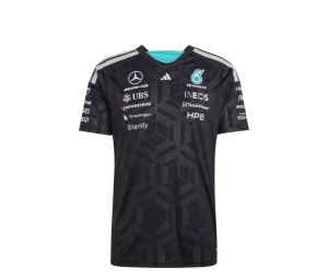 Buy adidas Mercedes Amg Petronas Formula 1 Team Driver Jersey Black at Sasom – Authentic and Ready to Ship