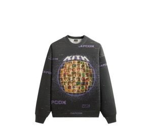 Buy Kith x Marvel vs. Capcom Character Select Vintage Nelson Crewneck Black at Sasom – Authentic and Ready to Ship