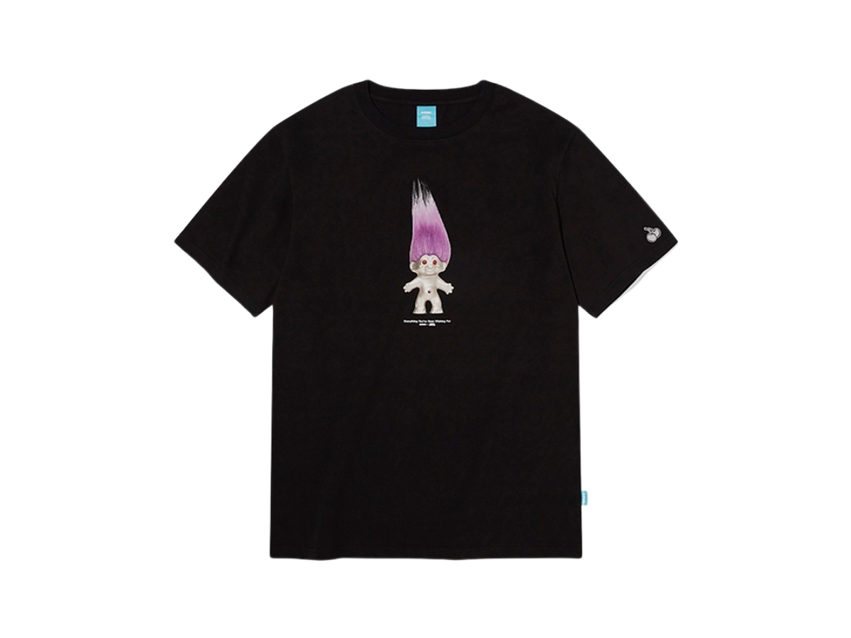 ☆KIRSH☆ Troll Photography Loose Fit T-Shirt Black Buy KIRSH Trolls Graphic Loose Fit T-Shirt Black | SASOM