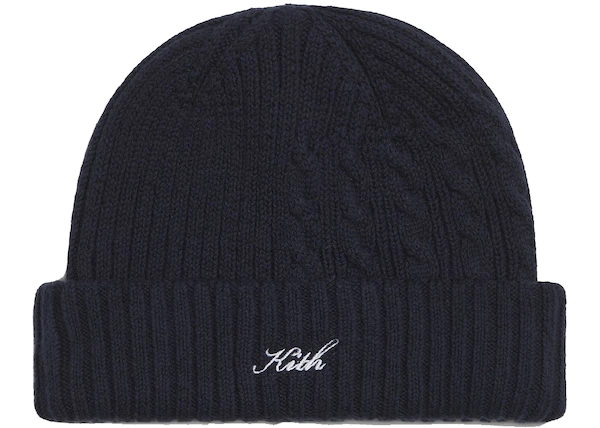 Kith Blocked Cable Beanie Nocturnal