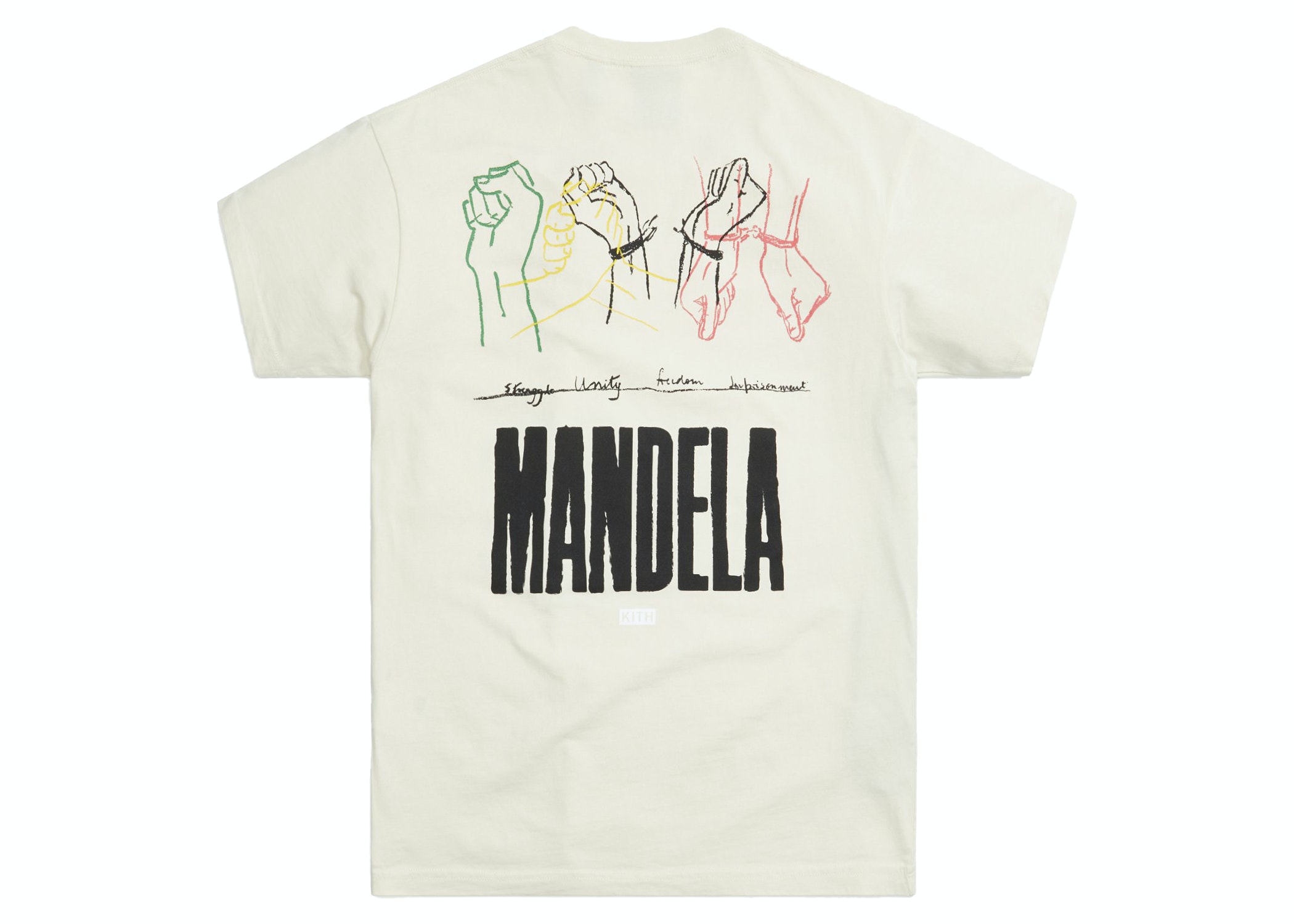 ★21SS★Kith for Mandela Day 2021 Freedom Tee Kith for Mandela Day 2021 Illustrations Vintage L/S Tee