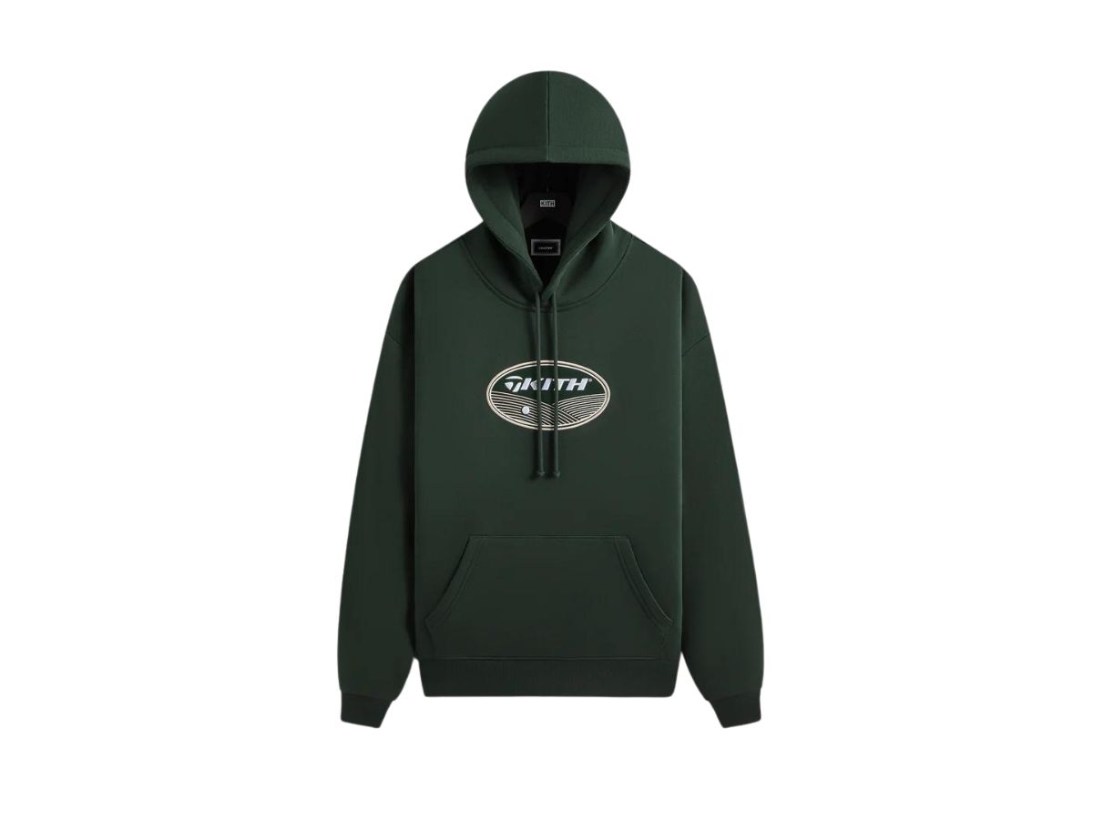 メンズウェア Kith for TaylorMade Fairway NelsonHoodie Kith Taylormade Fairway Nelson Hoodie - Stadium Green - XL