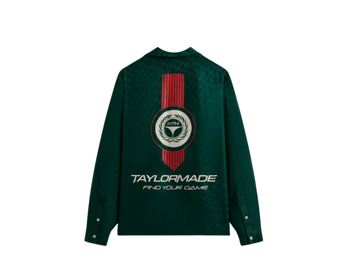 メンズウェア Kith TaylorMade Stinger Camp CollarShirt KITH FOR TAYLORMADE STINGER CAMP COLLAR SHIRT - FAIRWAY 2024