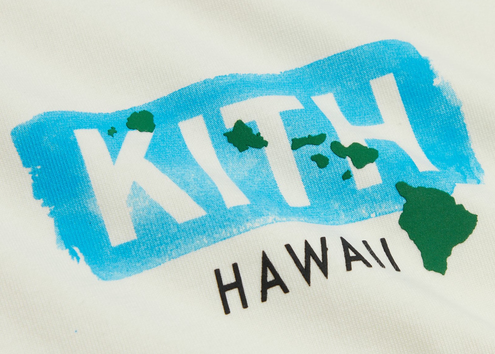 Kith Hawaii Classic Logo Tee Tofu Shop Authentic at SASOM