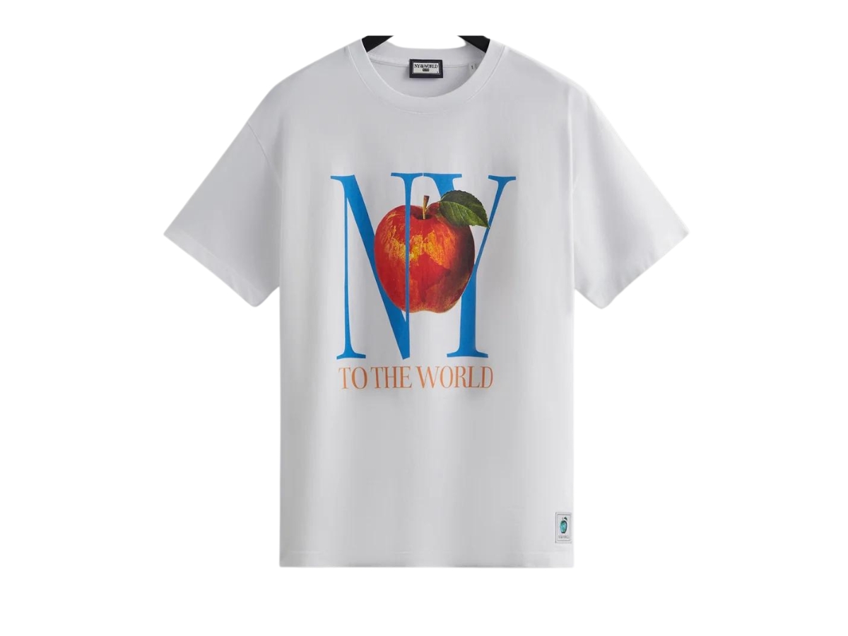 Buy Kith New York To The World Vintage Tee White | SASOM