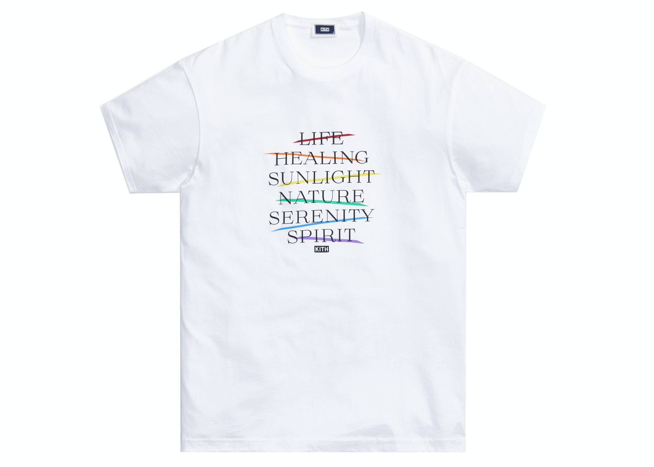 SASOM เสื้อผ้า Kith Pride Meaning Tee White เช็คราคาล่าสุด