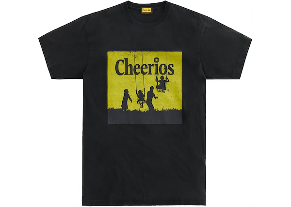 Kith Treats Cheerios Vintage Ad Tee Black | ของแท้ 