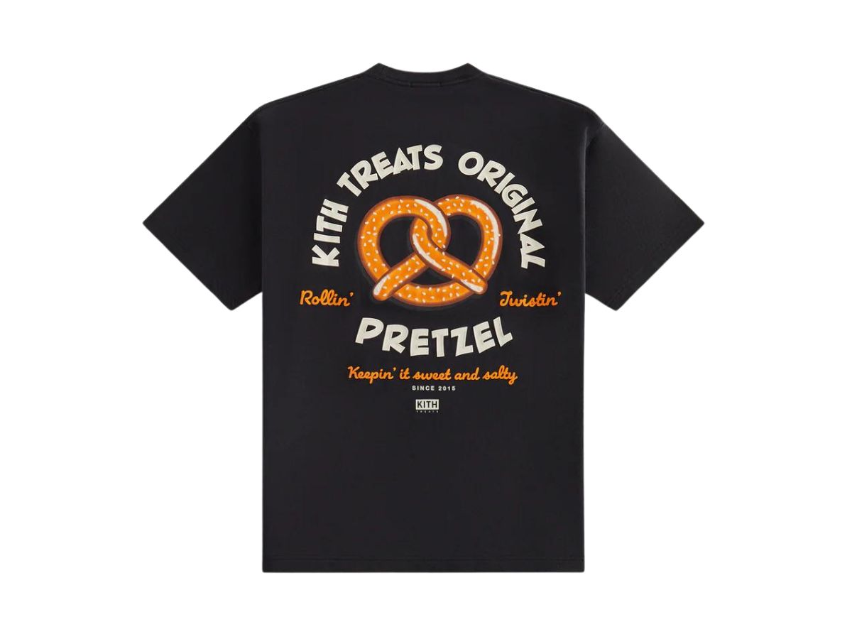 KITH Treats キス トリーツ Pretzel プレッツェル Tシャツ キス トリーツ トウキョウ、プレッツェル柄Tシャツ＆限定チョコ