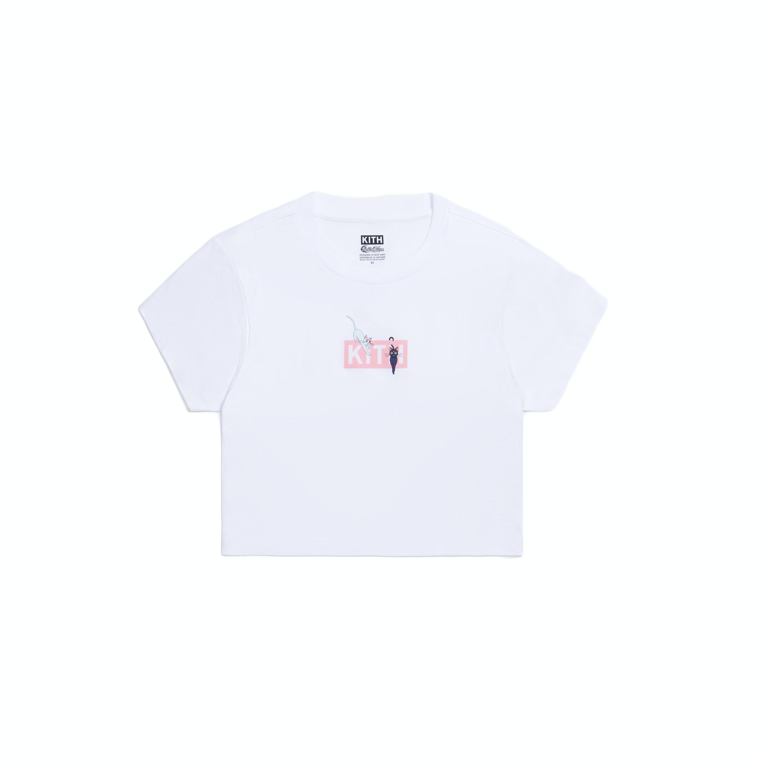 Kith Women x Sailor Moon Mulberry Tee White/Pink | ของแท้