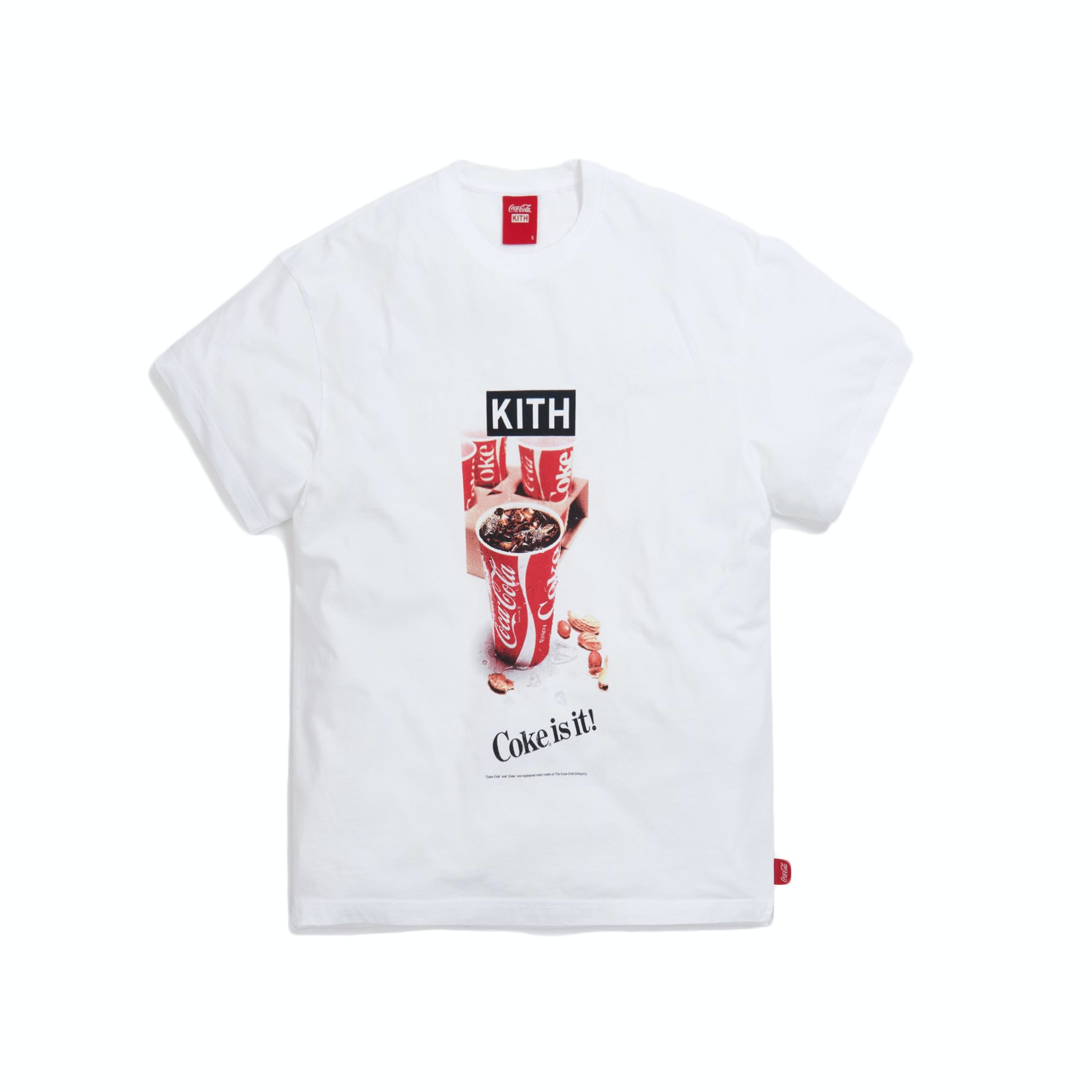 ช้อป Kith x Coca-Cola Ad Vintage Tee Whiteของแท้ที่ SASOM
