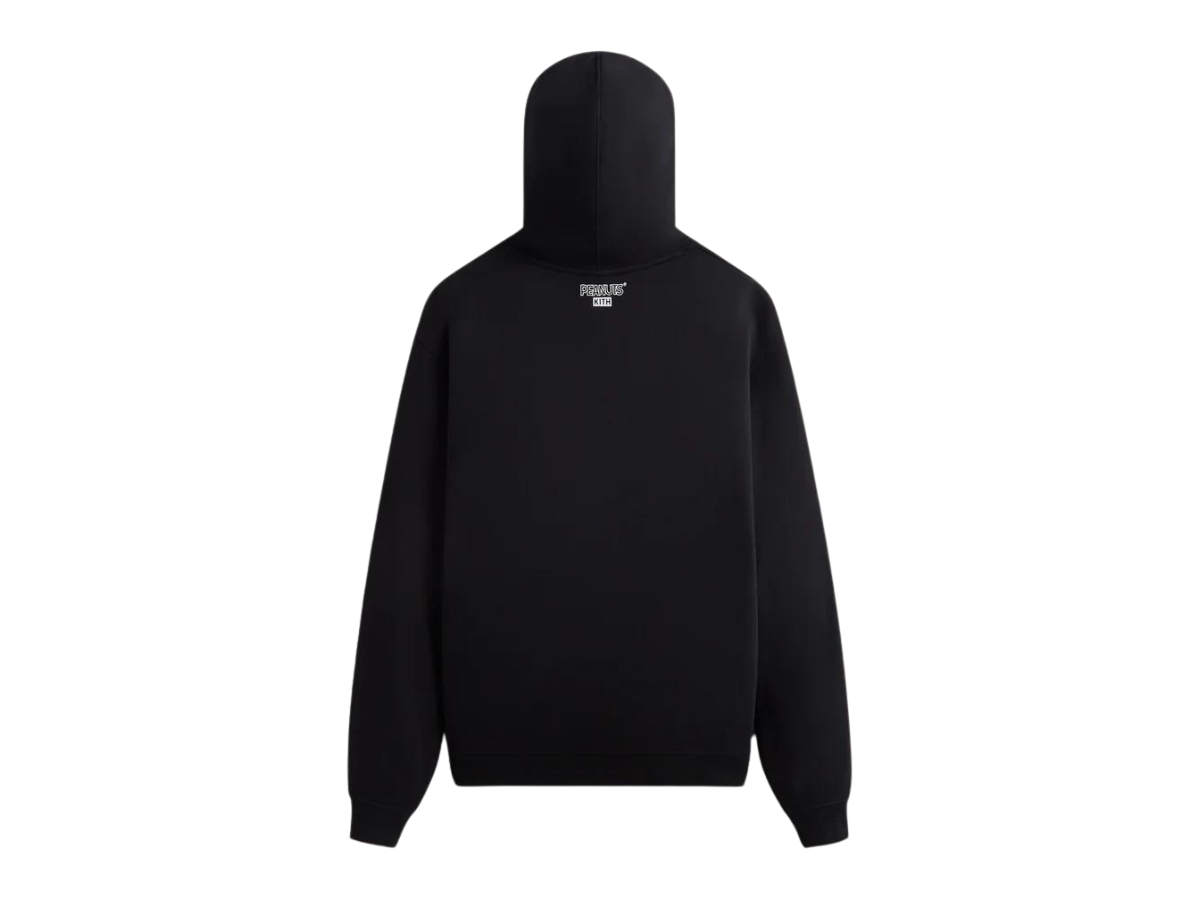 Kith x Peanuts Doghouse Hoodie Black Shop Authentic at SASOM
