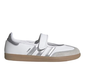 Buy adidas Samba Jane Footwear White Silver Metallic (Women's) at Sasom – Authentic and Ready to Ship