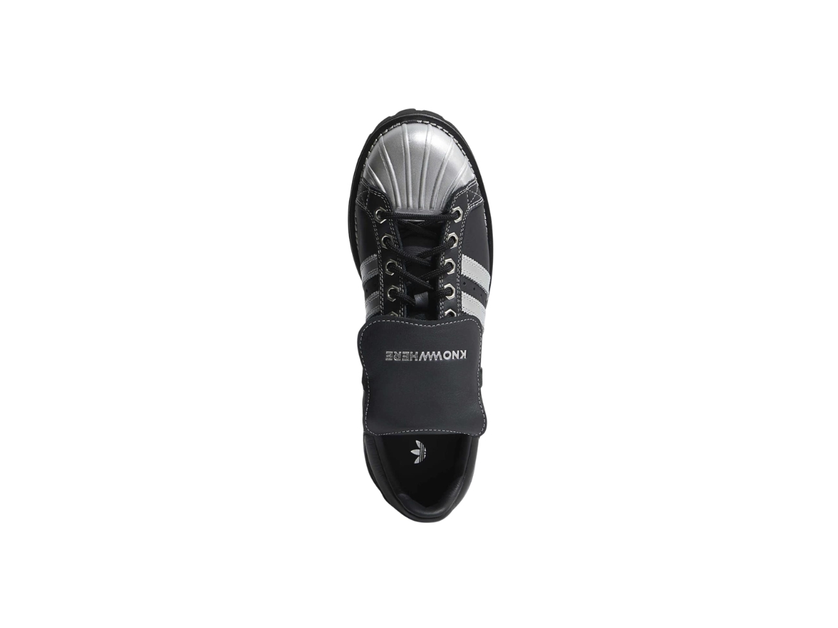 adidas adidas x Knowwhere Studio Superstar Knowwhere Black Silvmt - view 5