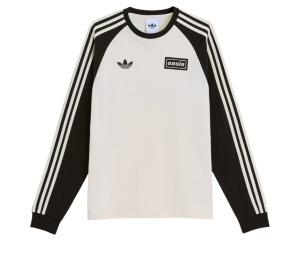 Buy adidas x Oasis Tour 3-Stripes Longsleeve Tee Cream White at Sasom – Authentic and Ready to Ship