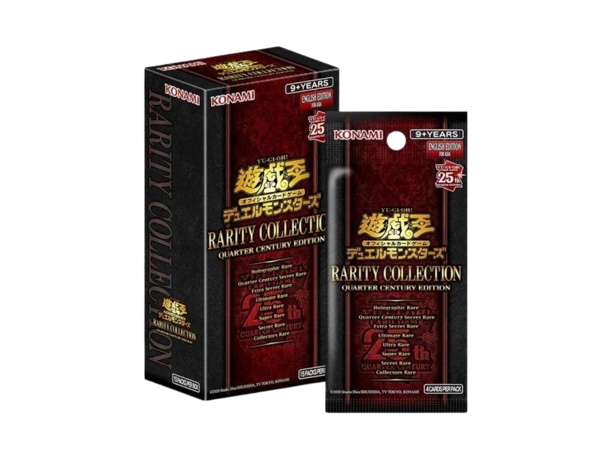 Buy Konami Yu-Gi-Oh! Rarity Collection Quarter Century Edition (Asia English) Booster Box at Sasom – Authentic and Ready to Ship