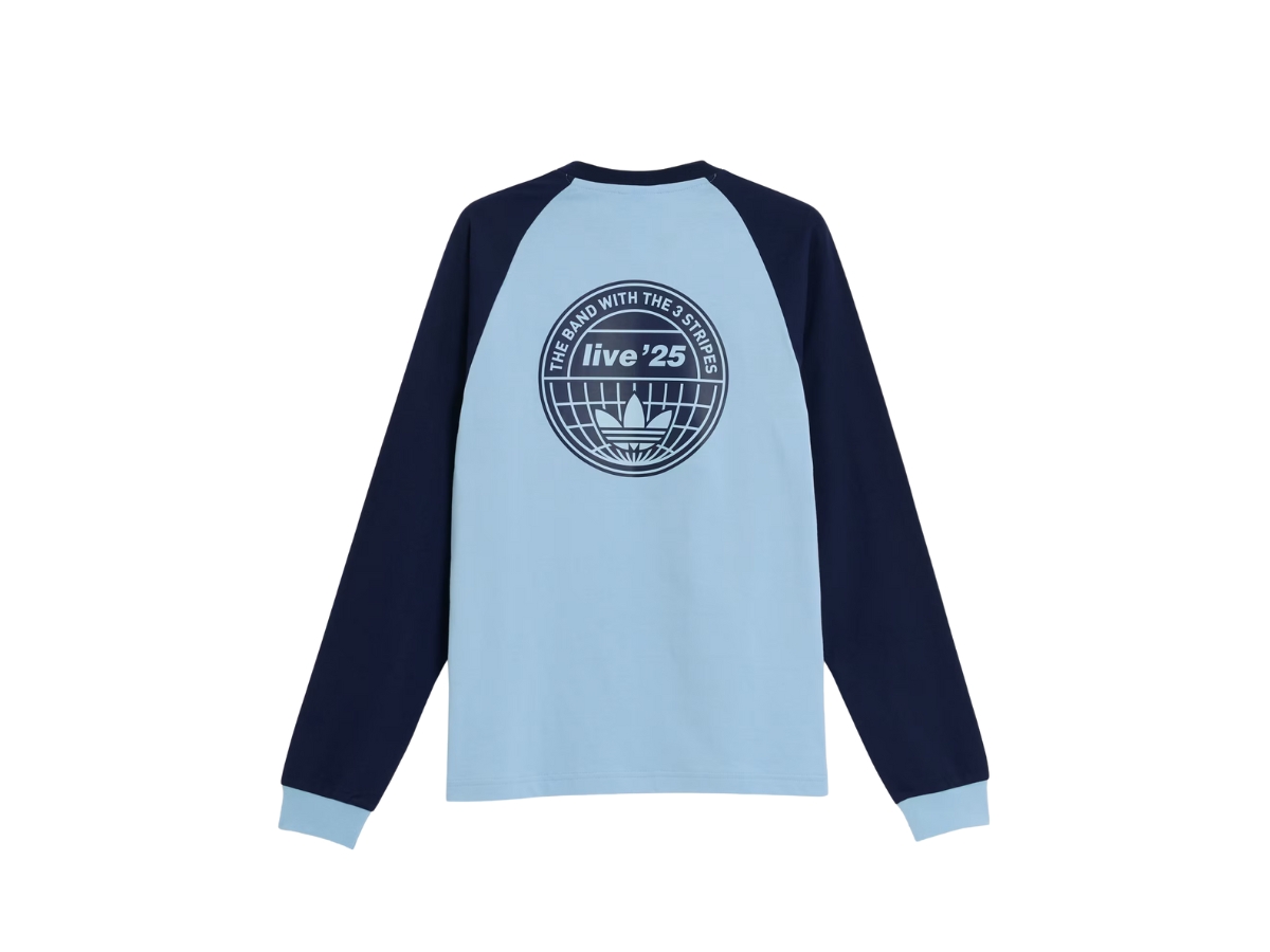 adidas Originals x Oasis★TOUR 3-STRIPES LONGSLEEVE TEE adidas x Oasis Tour 3-Stripes Longsleeve Tee White Men's