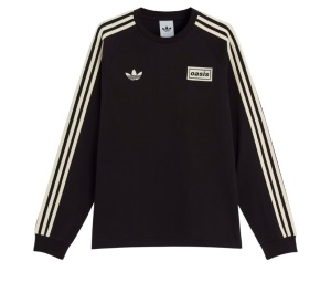 Buy adidas  x Oasis Tour 3-Stripes Longsleeve Te Black at Sasom – Authentic and Ready to Ship