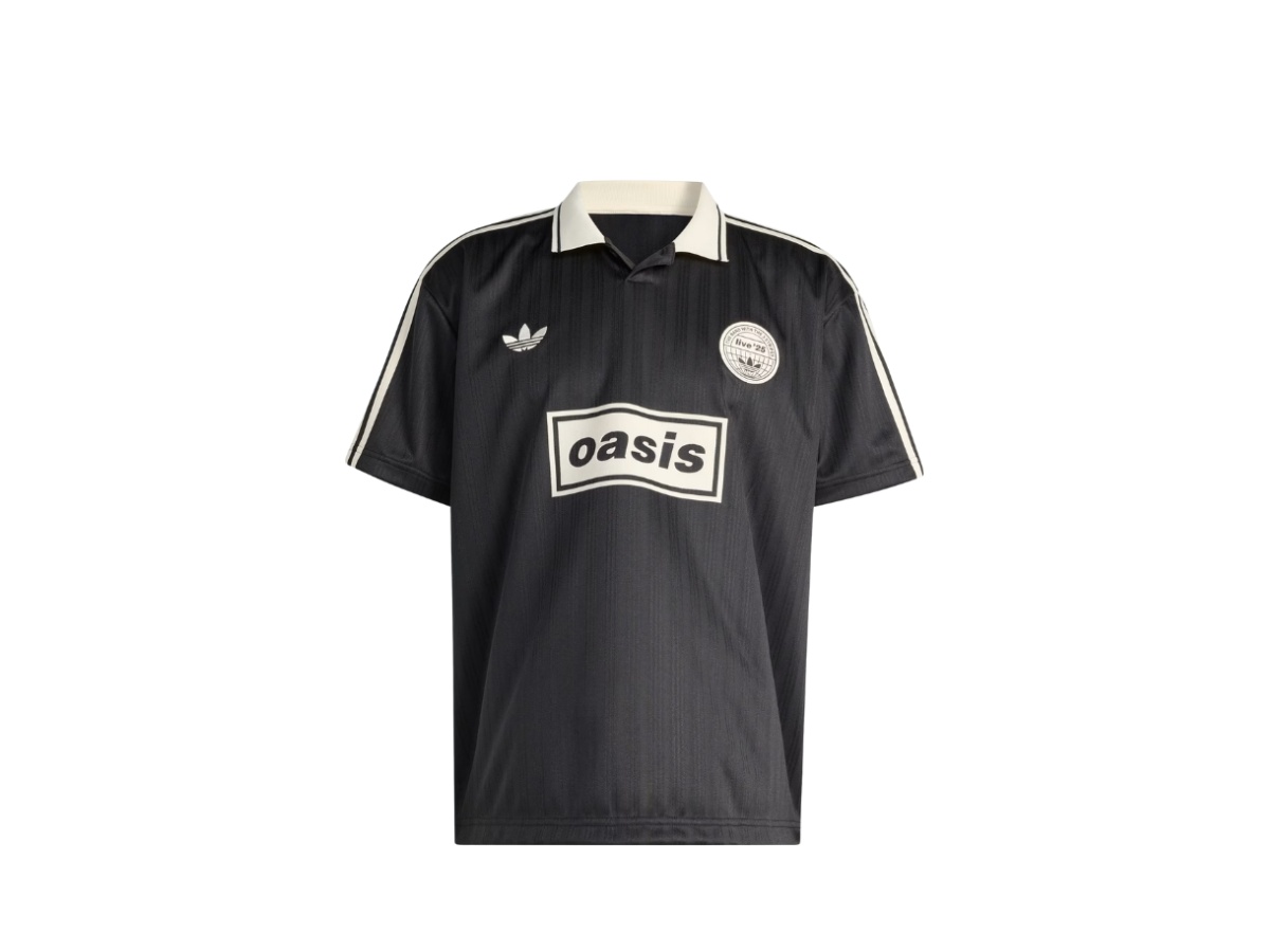 Buy adidas x Oasis Tour Jacquard Jersey Black | SASOM