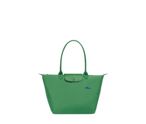 Buy Longchamp Le Pliage Club Large Shoulder Tote Green at Sasom – Authentic and Ready to Ship