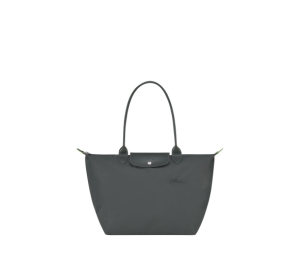 Buy Longchamp Le Pliage Green L Tote bag Graphite at Sasom – Authentic and Ready to Ship