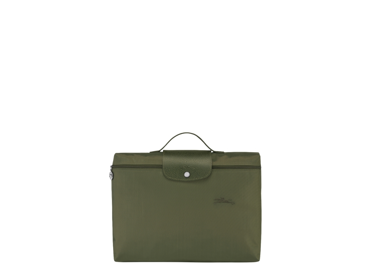Buy Longchamp Le Pliage Green S Briefcase Forest at Sasom – Authentic and Ready to Ship