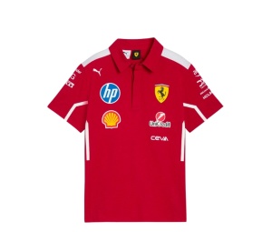 Buy Puma Scuderia Ferrari F1 Puma 2025 Team Polo Red White at Sasom – Authentic and Ready to Ship