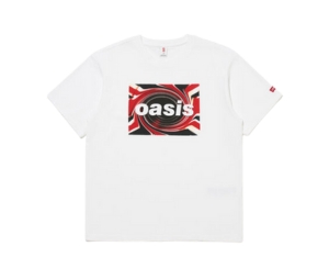 Levi's Oasis Union Jack T White