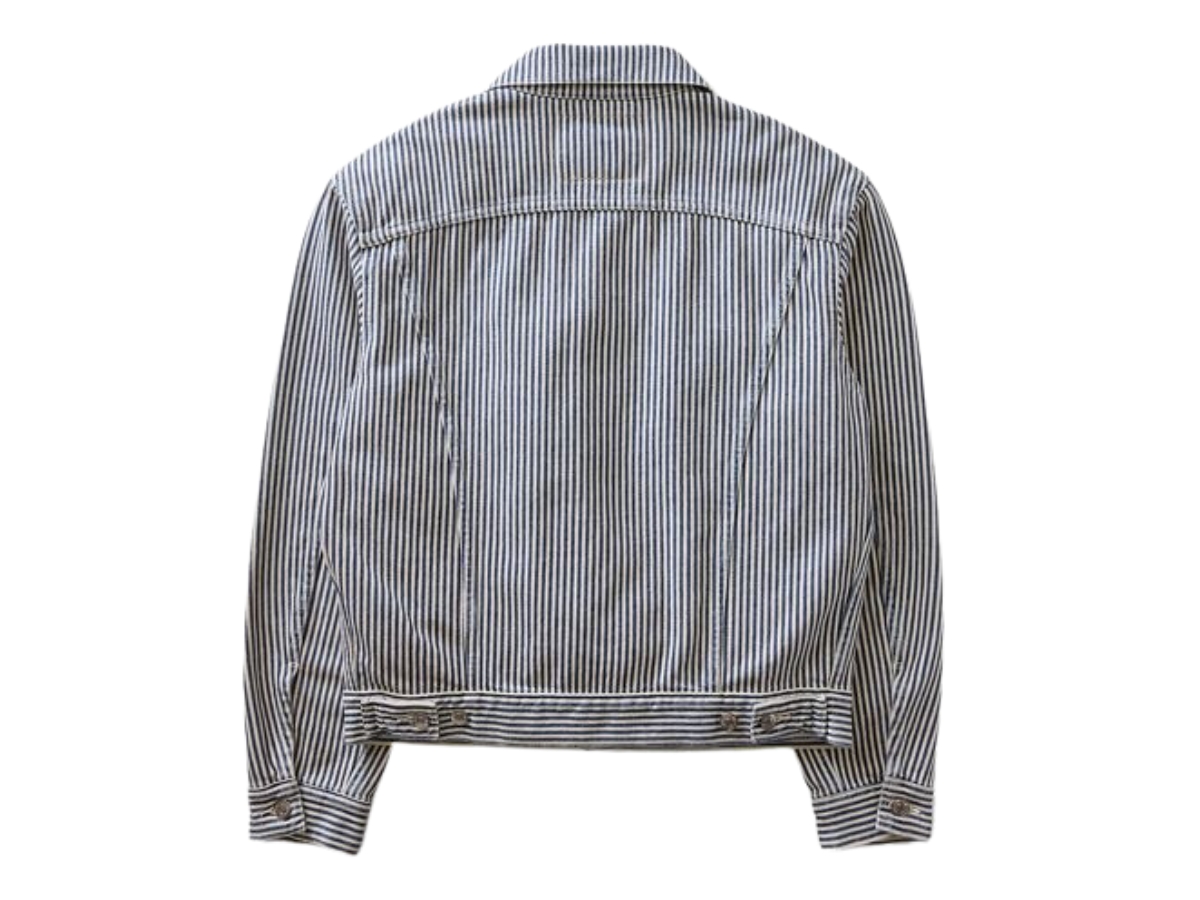 Levis X Nigo 557XX Hickory Stripe Trucker Jacket Indigo