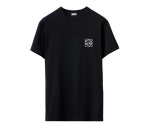 Loewe Anagram Cotton T-Shirt Black