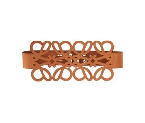 Buy Loewe Anagram Cut Out Belt In Calf Leather Tan at Sasom – Authentic and Ready to Ship