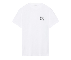 Loewe Anagram T-Shirt In Cotton White