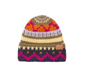 Buy Loewe Beanie In Wool Dark Blue Multicolor at Sasom – Authentic and Ready to Ship