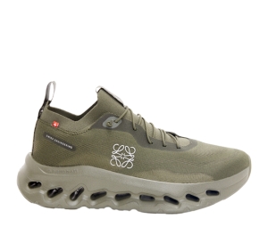 Loewe Cloudtilt Sneaker In Polyester Khaki Green