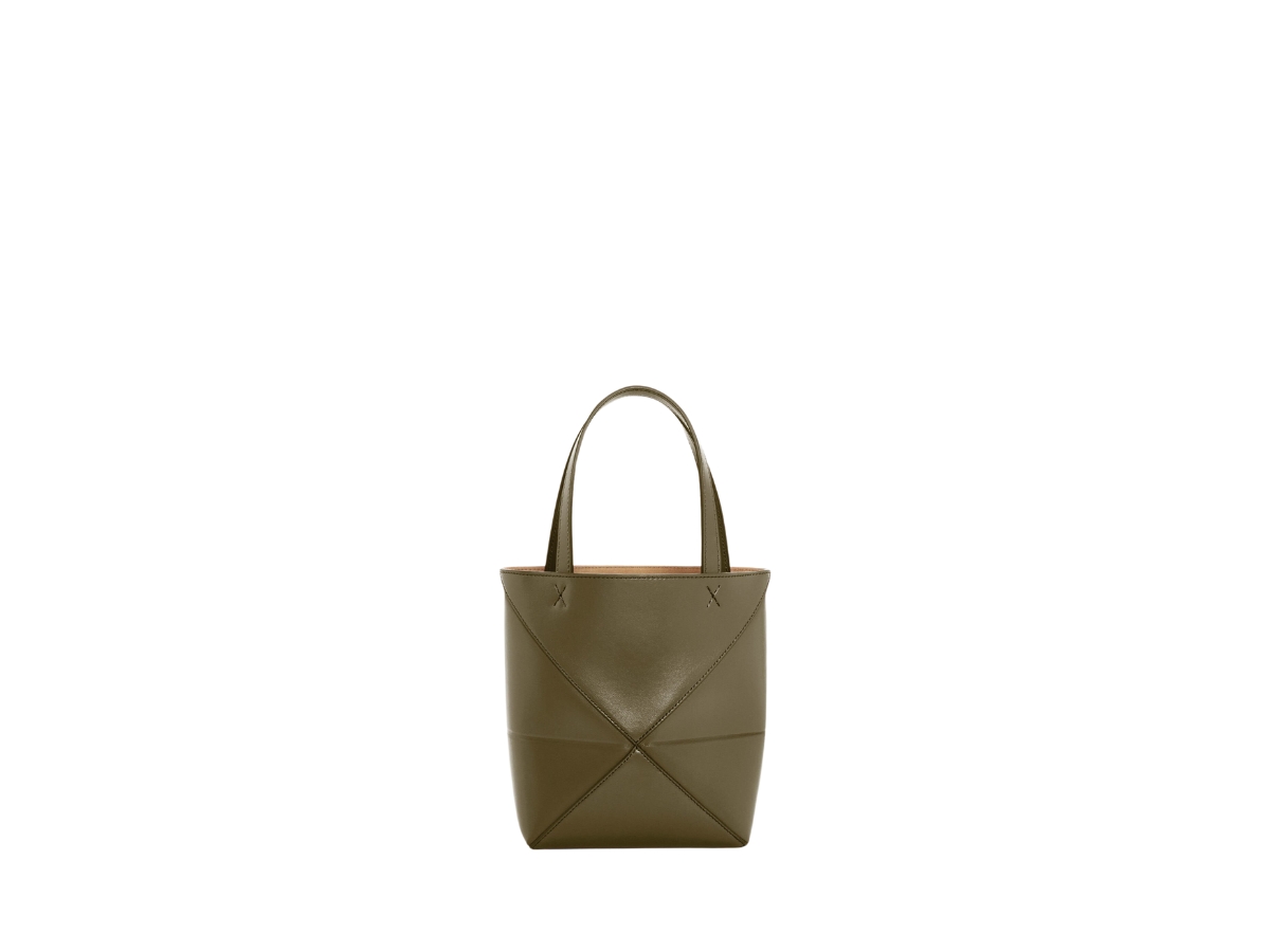 https://d2cva83hdk3bwc.cloudfront.net/loewe-mini-puzzle-fold-tote-in-shiny-calfskin-with-gold-embossed-dark-khaki-green-2.jpg
