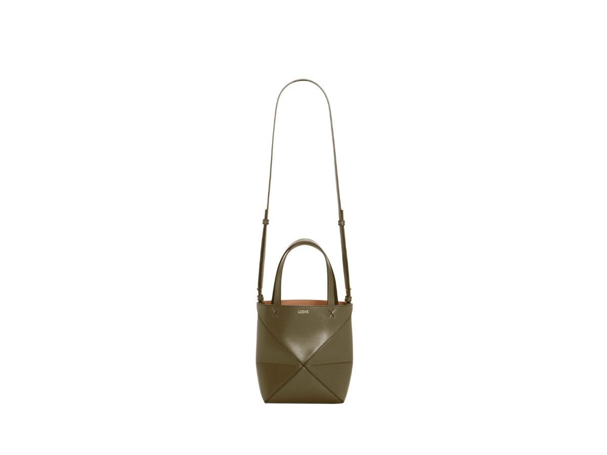 https://d2cva83hdk3bwc.cloudfront.net/loewe-mini-puzzle-fold-tote-in-shiny-calfskin-with-gold-embossed-dark-khaki-green-3.jpg