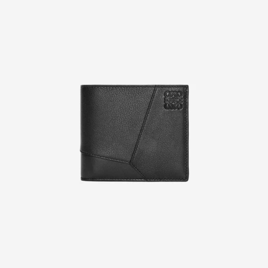 Buy Loewe Puzzle Edge Bi-Fold Wallet in Classic Calfskin Black at Sasom – Authentic and Ready to Ship