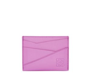 Buy Loewe Puzzle Edge Plain Cardholder In Classic Calfskin Rockrose at Sasom – Authentic and Ready to Ship